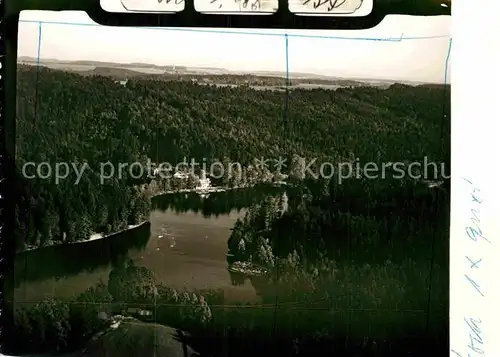 AK / Ansichtskarte Ebnisee im Welzheimer Wald Fliegeraufnahme