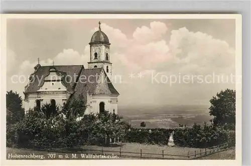 AK / Ansichtskarte Schwaebisch Gmuend Hohenrechberg mit Wallfahrtskirche Kat. Schwaebisch Gmuend