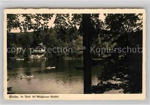 AK / Ansichtskarte Ebnisee Hotel Ebnisee im Welzheimer Wald