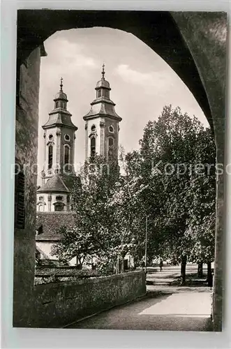 AK / Ansichtskarte Mergentheim Bad Schlosskirche unteres Burgtor Kat. Bad Mergentheim