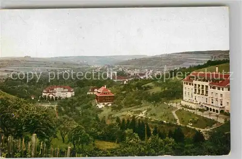 AK / Ansichtskarte Mergentheim Bad Sanatorium Kat. Bad Mergentheim