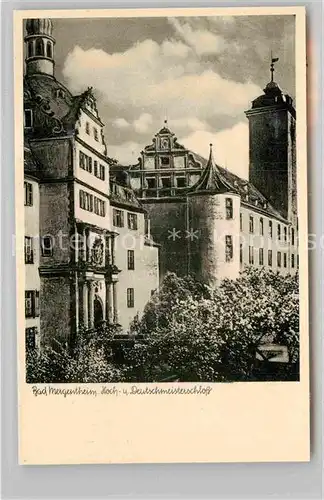 AK / Ansichtskarte Mergentheim Bad Hoch Deutschmeister Schloss Kat. Bad Mergentheim