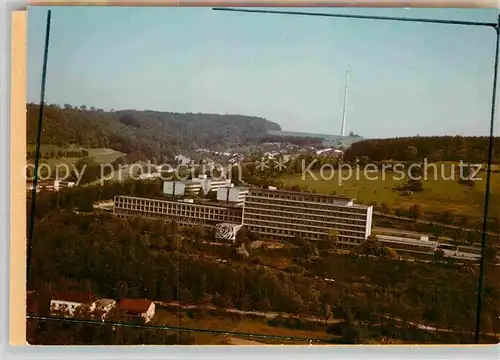 AK / Ansichtskarte Mergentheim Bad Fliegeraufnahme Sanatorium Kat. Bad Mergentheim