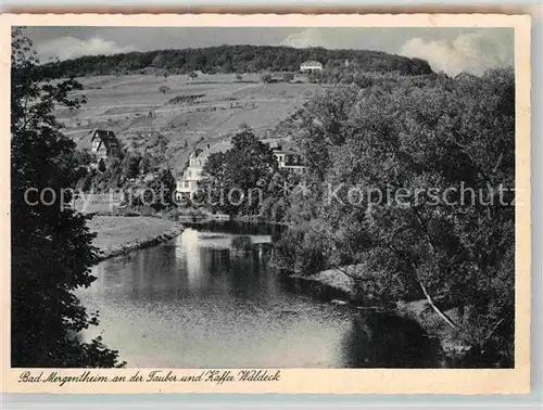 AK / Ansichtskarte Mergentheim Bad Tauber Kaffee Waldeck Kat. Bad Mergentheim