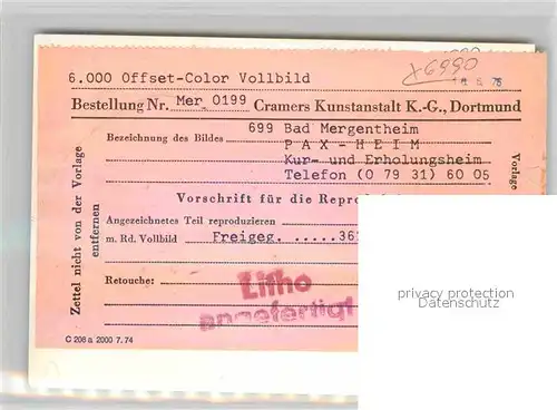 AK / Ansichtskarte Mergentheim Bad Fliegeraufnahme Paxheim Kat. Bad Mergentheim