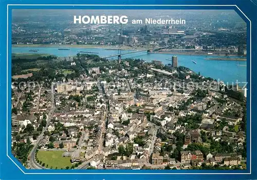 AK / Ansichtskarte Homberg Niederrhein Fliegeraufnahme