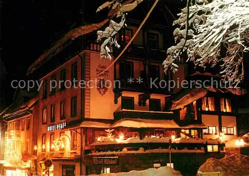 AK / Ansichtskarte Triberg Schwarzwald Hotel Pfaff  Kat. Triberg im Schwarzwald