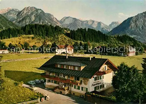 AK / Ansichtskarte Oberstdorf Hotel Garni Kappelerhaus  Kat. Oberstdorf