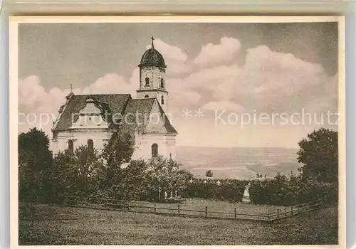 AK / Ansichtskarte Schwaebisch Gmuend Hohenrechberg Wallfahrtskirche Kat. Schwaebisch Gmuend