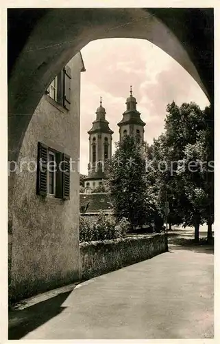 AK / Ansichtskarte Bad Mergentheim Eingang zum aeusseren Schloss Kat. Bad Mergentheim