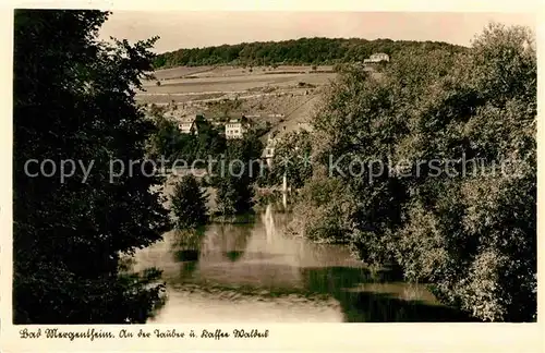 AK / Ansichtskarte Bad Mergentheim Cafe Waldhaus Kat. Bad Mergentheim