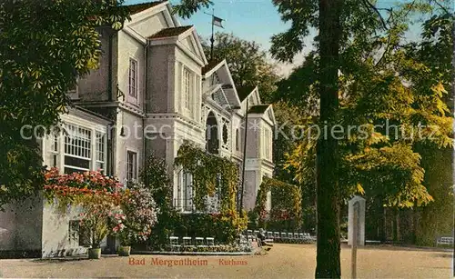 AK / Ansichtskarte Bad Mergentheim Kurhaus  Kat. Bad Mergentheim