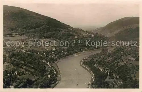 AK / Ansichtskarte Schlierbach Heidelberg Neckarpartie Kat. Heidelberg