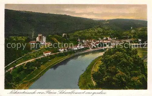 AK / Ansichtskarte Neckarsteinach Blick von Burg Schwalbennest Kat. Neckarsteinach