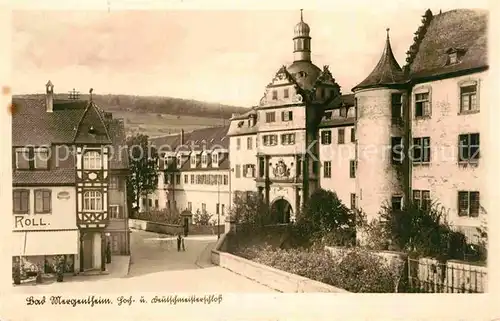 AK / Ansichtskarte Mergentheim Bad Hoch Deutschmeister Schloss Kat. Bad Mergentheim