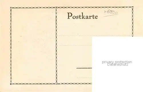 AK / Ansichtskarte Mergentheim Bad Maria Hilf Kloster Zeichnung Kat. Bad Mergentheim