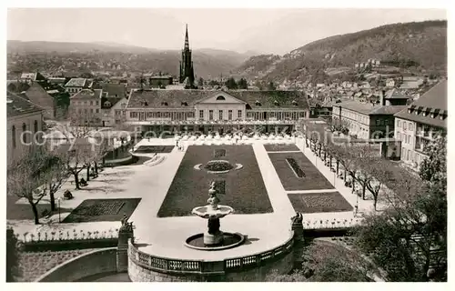 AK / Ansichtskarte Duerkheim Bad Kuranlagen Kurhaus Kirchturm Kat. Bad Duerkheim