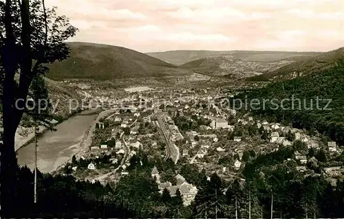 AK / Ansichtskarte Neckargemuend Fliegeraufnahme Kat. Neckargemuend