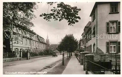 AK / Ansichtskarte Gruenstadt Richthofenstrasse Kat. Gruenstadt