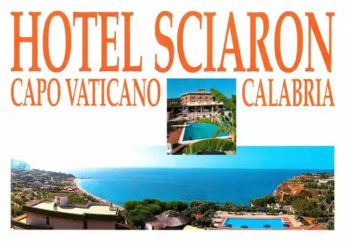 AK / Ansichtskarte Ricadi Hotel Sciaron Capo Vaticano Halbinsel Meerblick