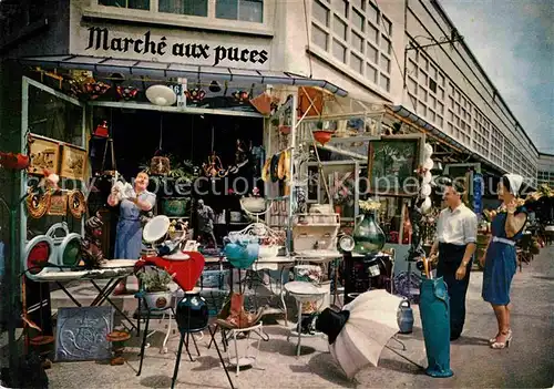 AK / Ansichtskarte Paris Le Marche aux Puces Kat. Paris