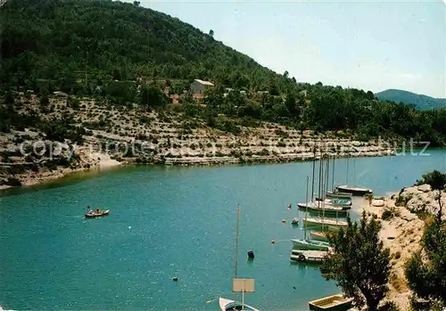 AK / Ansichtskarte Esparron de Verdon Camping Le Soleil Lac Kat. Esparron de Verdon