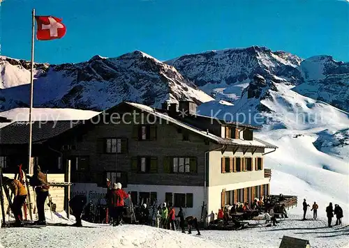 AK / Ansichtskarte Adelboden Berghotel Hahnenmoospass Wintersportplatz Alpen Kat. Adelboden