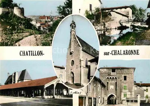 AK / Ansichtskarte Chatillon sur Chalaronne Teilansichten Kirche Kat. Chatillon sur Chalaronne
