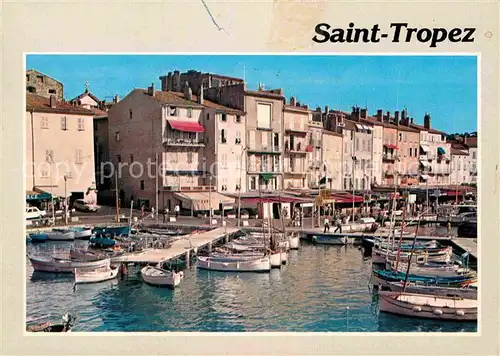 AK / Ansichtskarte Saint Tropez Var Vue du port Kat. Saint Tropez