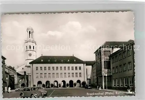 AK / Ansichtskarte Frankenthal Pfalz Rathausplatz Kat. Frankenthal (Pfalz)