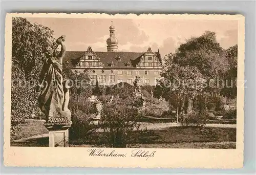 AK / Ansichtskarte Weikersheim Schloss Kat. Weikersheim