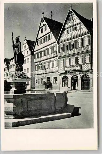 AK / Ansichtskarte Bad Mergentheim Marktplatz Kat. Bad Mergentheim