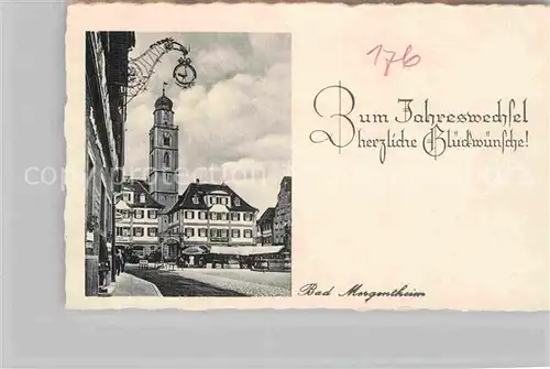 AK / Ansichtskarte Bad Mergentheim Marktplatz Kat. Bad Mergentheim