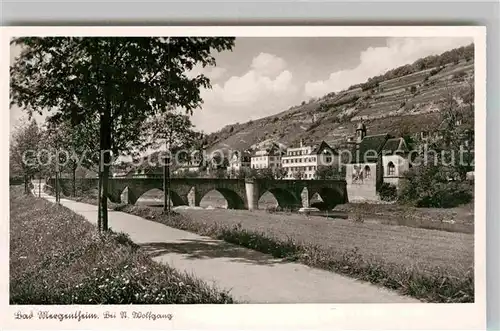 AK / Ansichtskarte Bad Mergentheim Sankt Wolfgang Kat. Bad Mergentheim