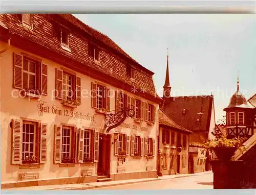 AK / Ansichtskarte Deidesheim Gasthaus zur Kanne Kat. Deidesheim