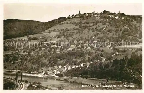 AK / Ansichtskarte Dilsberg Neckar mit Rainbach