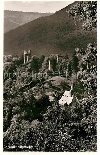 AK / Ansichtskarte Neckarsteinach mit Vorderburg und Mittelburg Kat. Neckarsteinach