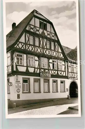 AK / Ansichtskarte Neckargemuend Hotel Pfalz Kat. Neckargemuend