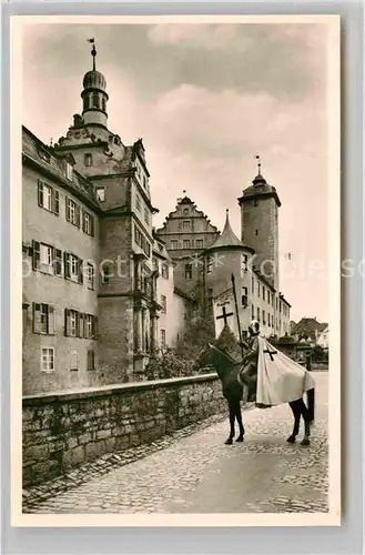 AK / Ansichtskarte Mergentheim Bad Hoch Deutschmeister Schloss Ritter Kat. Bad Mergentheim