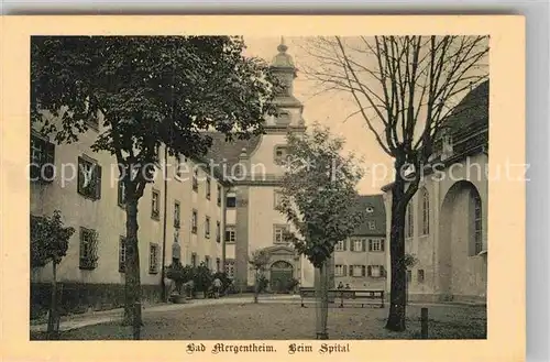 AK / Ansichtskarte Mergentheim Bad Spital Kat. Bad Mergentheim