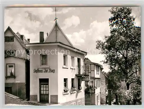 AK / Ansichtskarte Dilsberg Gasthaus zur Burg Kat. Neckargemuend