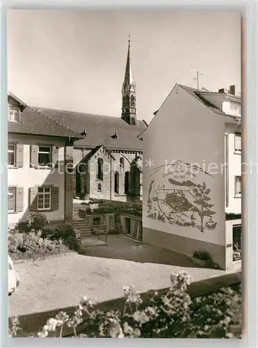 AK / Ansichtskarte Schoenau Odenwald Evangelische Kirche Kat. Schoenau