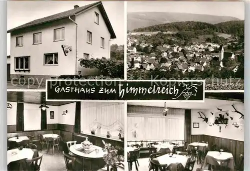 AK / Ansichtskarte Mueckenloch Gasthaus zum Himmelreich Panorama Kat. Neckargemuend