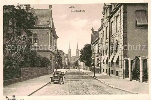 AK / Ansichtskarte Lahr Schwarzwald Schillerstrasse Kat. Lahr