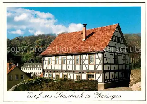 AK / Ansichtskarte Steinbach Bad Liebenstein Heimstube Fachwerkhaus Kat. Bad Liebenstein