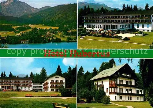 AK / Ansichtskarte Bad Wiessee Hotel Hubertus am Tegernsee Alpen Kat. Bad Wiessee