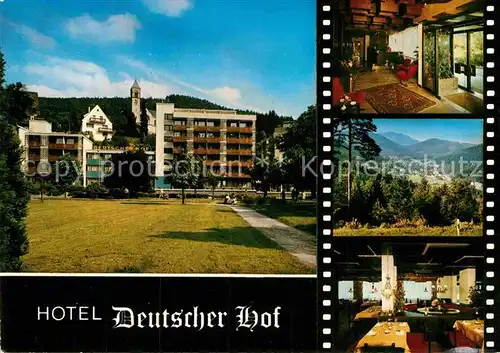 AK / Ansichtskarte Bad Herrenalb Hotel Deutscher Hof im Schwarzwald Kat. Bad Herrenalb