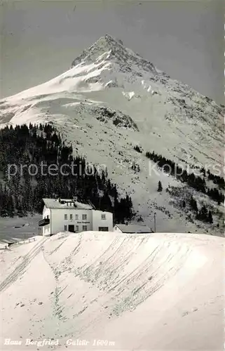 AK / Ansichtskarte Galtuer Tirol Haus Bergfried Berghotel Alpen Kat. Galtuer