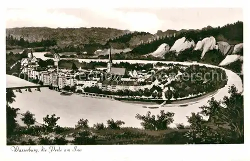 AK / Ansichtskarte Wasserburg Inn Panorama Kat. Wasserburg a.Inn