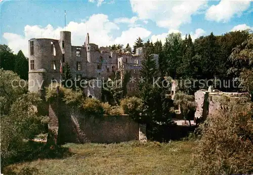 AK / Ansichtskarte Beaufort Befort Luxembourg Chateau Schloss Kat. Echternach